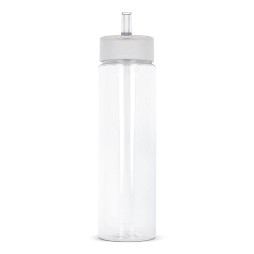 image du produit Gourde en RPET avec paille pliable
