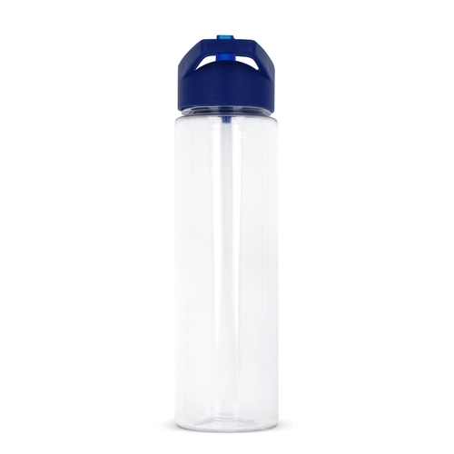 image du produit Gourde en RPET avec paille pliable