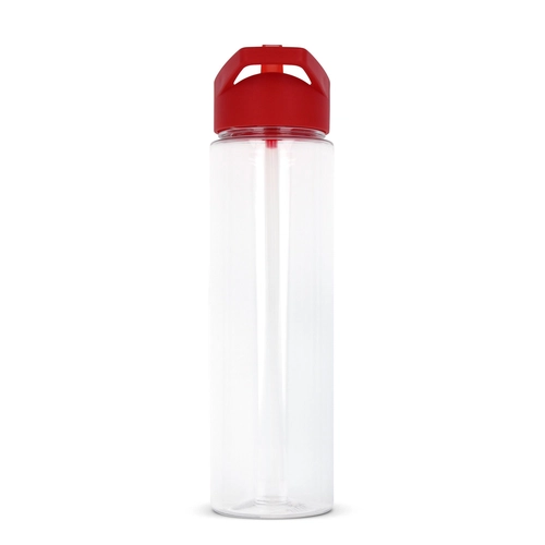 image du produit Gourde en RPET avec paille pliable