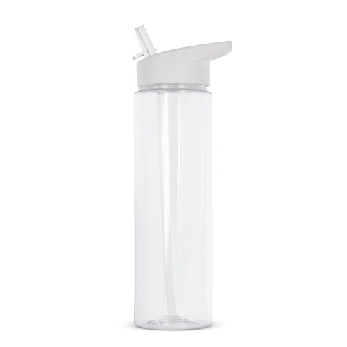 image du produit Gourde en RPET avec paille pliable