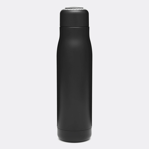 image du produit Gourde isotherme 500 ml en inox avec dragonne décorative