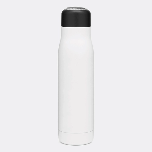 image du produit Gourde isotherme 500 ml en inox avec dragonne décorative