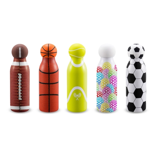 image du produit Gourde personnalisé aux oculeurs de votre sport 500ml - isotherme 