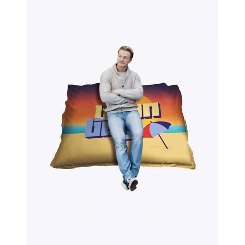 image du produit Grand coussin à billes 160 x 130 cm - idéal pour stand