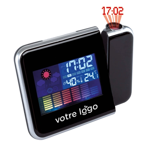 image du produit Horloge de bureau avec projection COLOUR