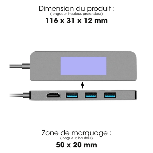 image du produit Hub 5 en 1 NOSHUKU