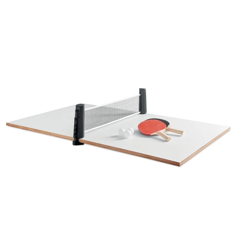 image du produit Jeu de tennis de table avec filet roulant - idéal pause travail