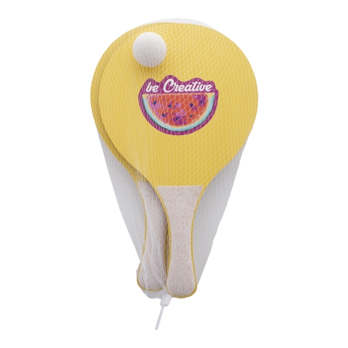 image du produit Jeu tennis de plage personnalisé - fabrication Europe
