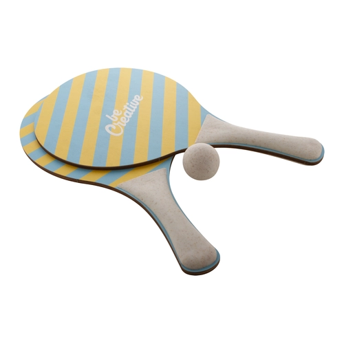 image du produit Jeu tennis de plage personnalisé - fabrication Europe