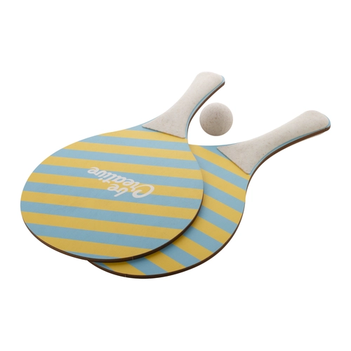 image du produit Jeu tennis de plage personnalisé - fabrication Europe