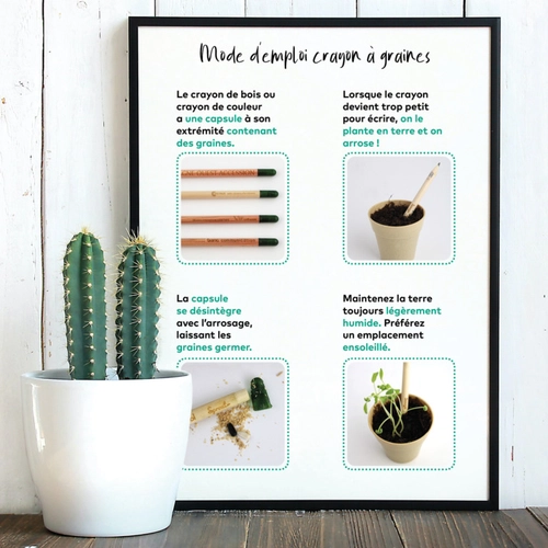 image du produit Kit de plantation complet avec crayon à graines SPROUT