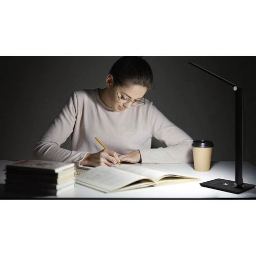 image du produit Lampe de bureau avec chargeur à induction 10W