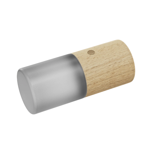 image du produit Lampe de table LED avec base en bois de hêtre - batterie 1200mAh