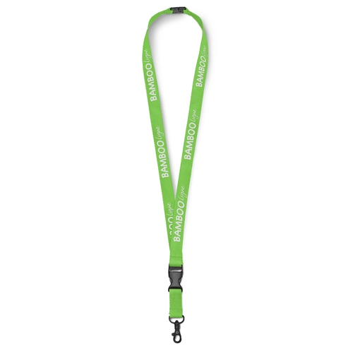 image du produit Lanyard en bambou sérigraphie