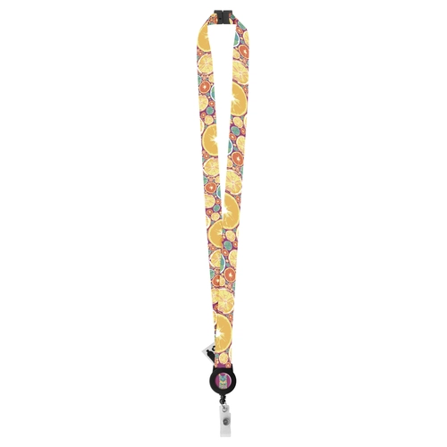 image du produit Lanyard publicitaire en sublimation - Tour de cou RPET