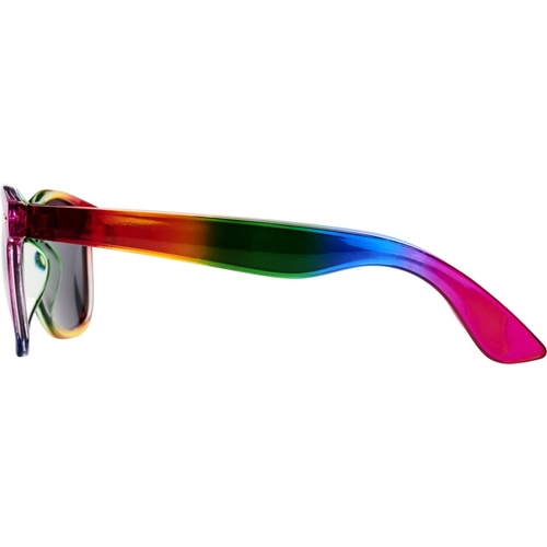 image du produit Lunettes de soleil avec cadre translucide multicouleur