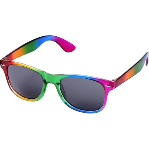 image du produit Lunettes de soleil avec cadre translucide multicouleur