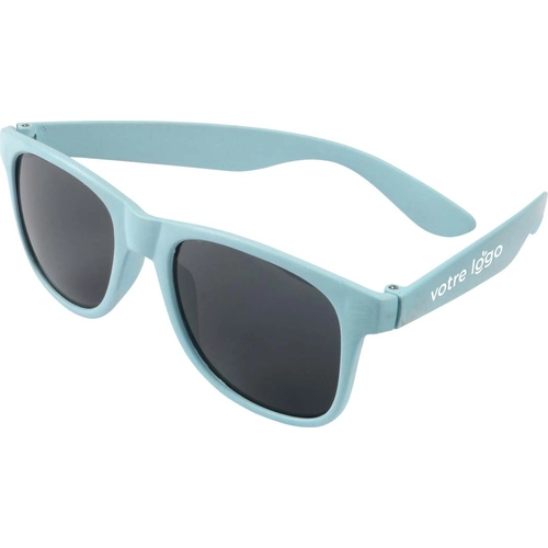 image du produit Lunettes de soleil UV400 en bambou/plastique