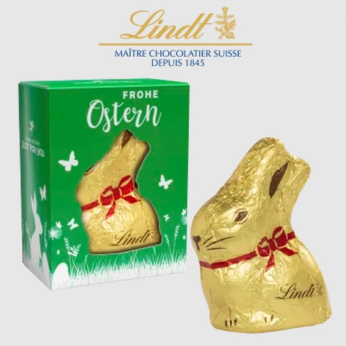 image du produit Mini lapin or LINDT en boîte