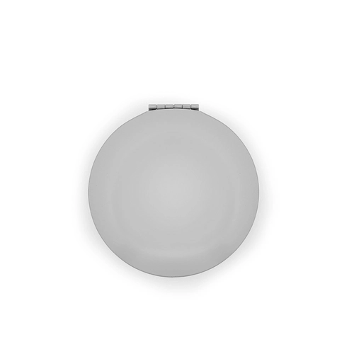 image du produit Miroir rond double face en aluminium avec fermeture magnétique