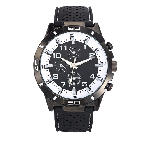 image du produit Montre de sport avec bracelet silicone  - 100% Made In France