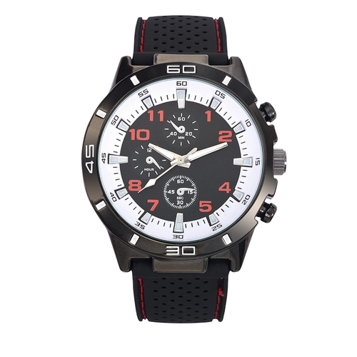 image du produit Montre de sport avec bracelet silicone  - 100% Made In France