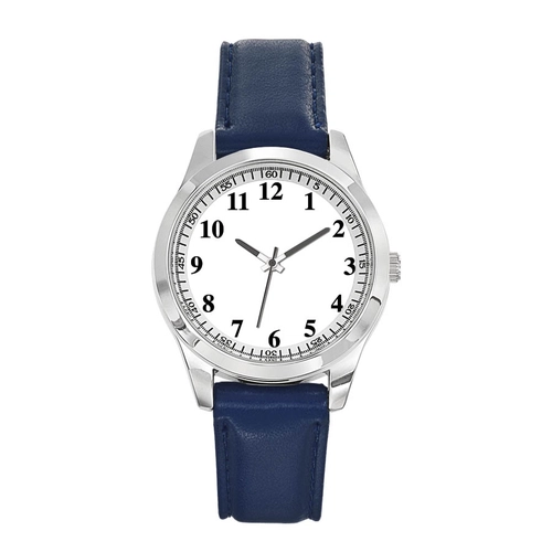 image du produit Montre Homme ou Femme avec boitier métal brillant - Made In France