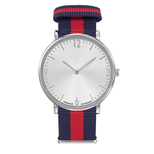 image du produit Montre Mixte avec cadran assorti au bracelet - 100% Made In France