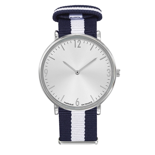 image du produit Montre Mixte avec cadran assorti au bracelet - 100% Made In France