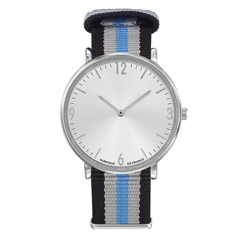 image du produit Montre Mixte avec cadran assorti au bracelet - 100% Made In France