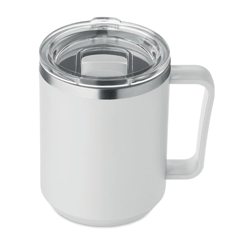 image du produit Mug à double paroi avec intérieur en acier inoxydable recyclé