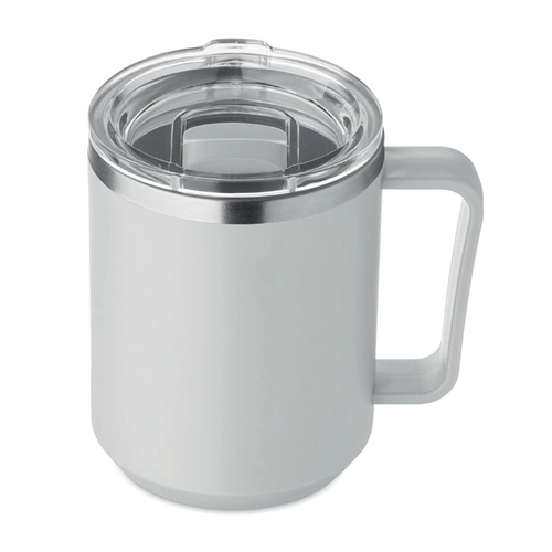 image du produit Mug à double paroi avec intérieur en acier inoxydable recyclé