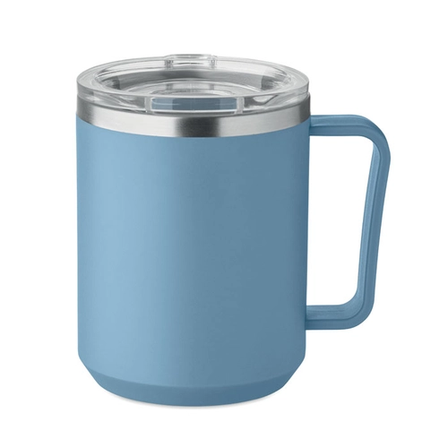image du produit Mug à double paroi avec intérieur en acier inoxydable recyclé