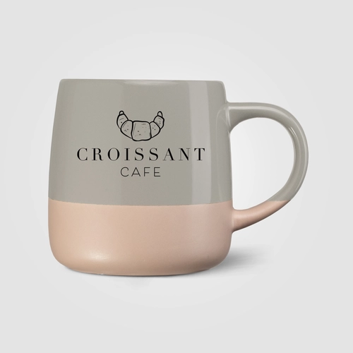 image du produit Mug céramique - design à blocs de couleur - 445 ml