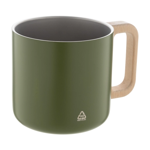 image du produit Mug en acier inoxydable recyclé à double paroi 350 ml
