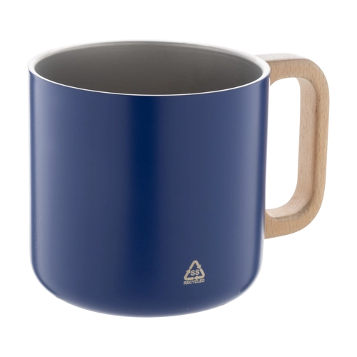 image du produit Mug en acier inoxydable recyclé à double paroi 350 ml