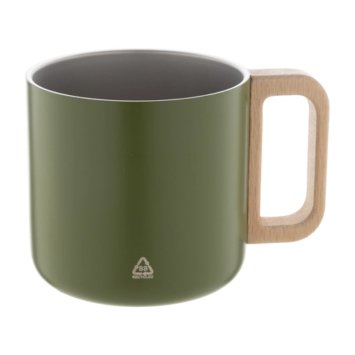 image du produit Mug en acier inoxydable recyclé à double paroi 350 ml
