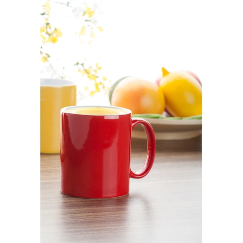 image du produit Mug en céramique 300 ml coloré avec intérieur blanc