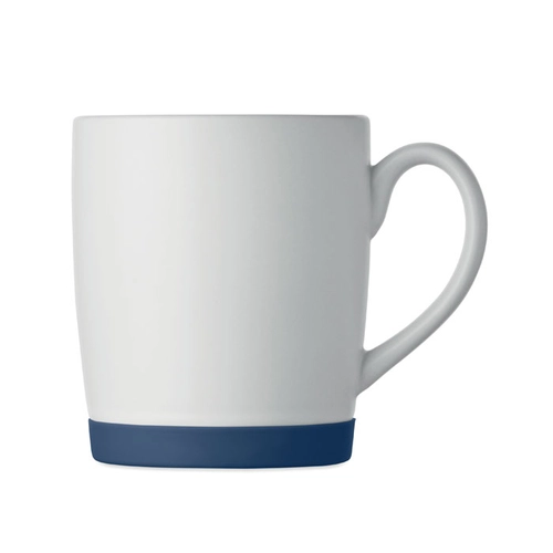 image du produit Mug en céramique avec finition blanche mate et base en silicone