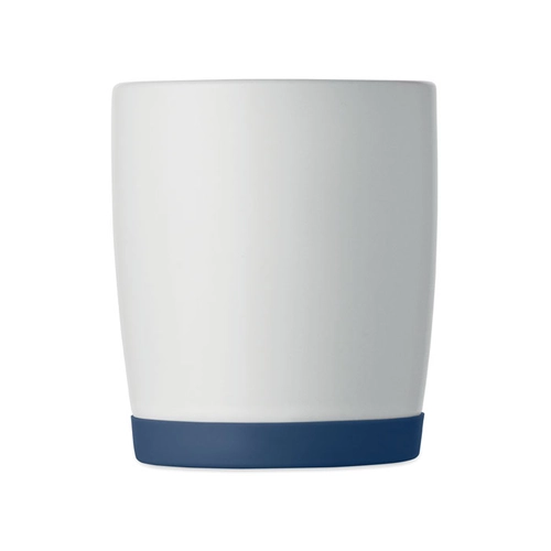 image du produit Mug en céramique avec finition blanche mate et base en silicone