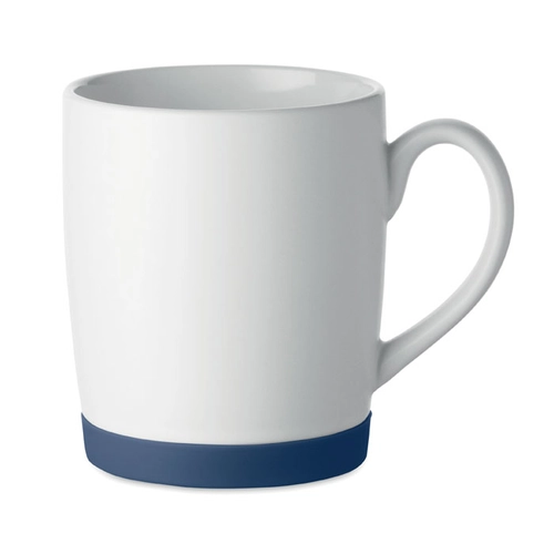 image du produit Mug en céramique avec finition blanche mate et base en silicone