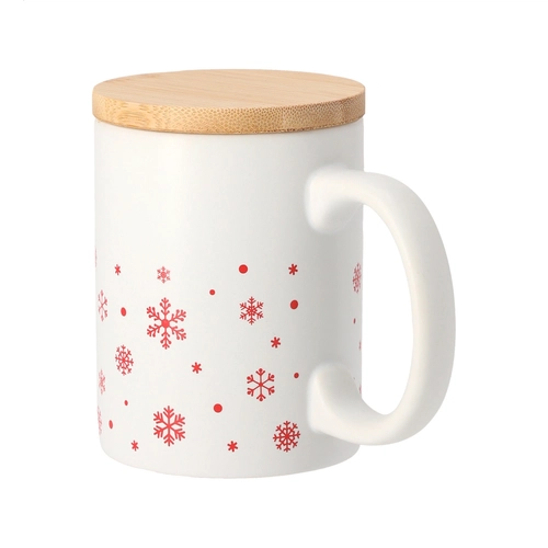 image du produit Mug en céramique avec motif flocon de neige 300 ml - spécial Noël