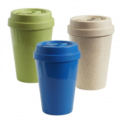 image du produit Mug étanche 300 ml DRINKSAF - double paroi en biocomposite