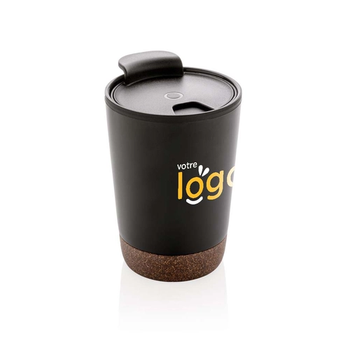 image du produit Mug isotherme 300 ml avec finition liège