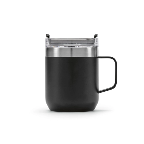 image du produit Mug isotherme 440 ml en acier inox recyclé - avec insersion de paille