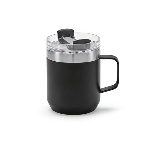 image du produit Mug isotherme 440 ml en acier inox recyclé - avec insersion de paille