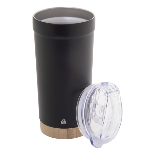 image du produit Mug isotherme 600 ml en inox recyclé et bambou