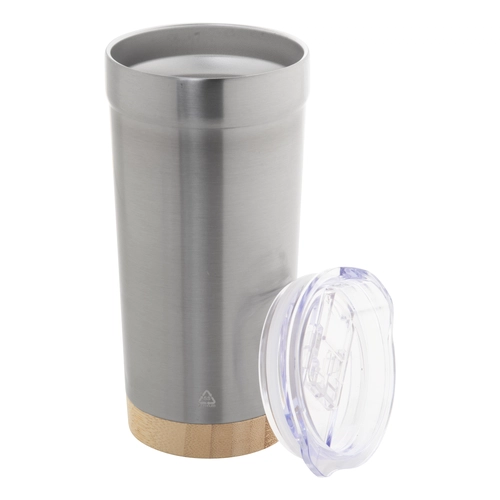 image du produit Mug isotherme 600 ml en inox recyclé et bambou