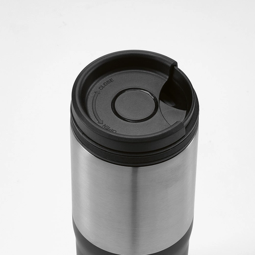 image du produit Mug isotherme en acier inox 600 ml avec triple isolation - avec revêtement céramique