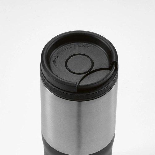 image du produit Mug isotherme en acier inox 600 ml avec triple isolation - avec revêtement céramique